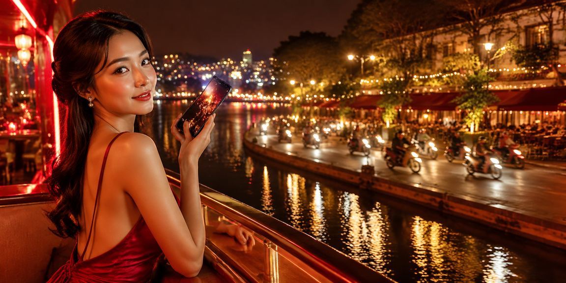 Người dùng tại Đà Lạt nhấm nháp cà phê và kiểm tra tài khoản casino trên điện thoại