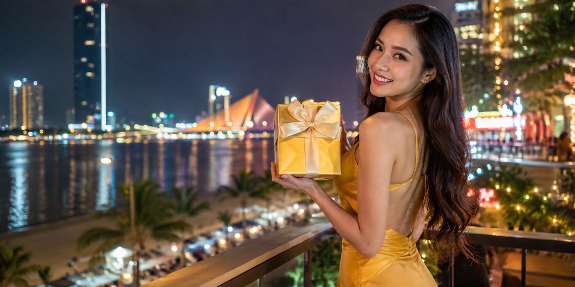 Người chơi tại Đà Nẵng cài đặt ứng dụng 69bet trên điện thoại di động bên bờ biển